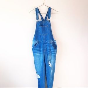 4/$25 🌈 Love Tree Denim Overalls | Large